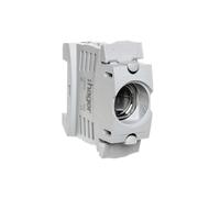 Prise fusible pour rail 1P 63A D02 400V DIN LD043 Weber