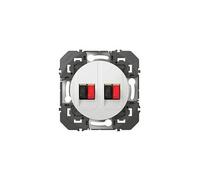 Prise haut-parleur Dooxie - Double - Blanc