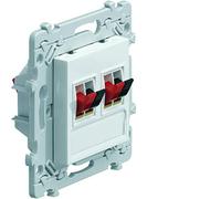 prise haut parleur double - hager essensya