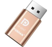 Prise HDMI DDC EDID factice sans tête pour écran fantôme 1920 x 1080-3840 x 2160 @ 60 Hz (DP-4K-1P)