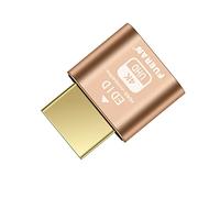 Prise HDMI factice sans tête - Émulateur d'affichage DDC EDID - Faux écran 4 K à 60 Hz (Lot de 1)