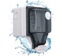 Prise imperméable IP66 pour une utilisation en plein air avec Wlan Control 16A, Contrôle vocal, pour le jardin, le balcon, le sous-sol et la salle de bain (Snw-s)