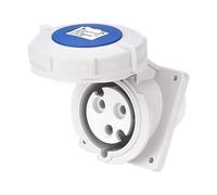 Prise industrielle 32A siège droit dissimulé MN3342 32A*220V*3 trous*7,04KW