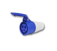 Prise Industrielle Bleue à 3 Broches IP44 32A 240V Prises Mobile de Rechange Pour Caravane de Camping Industrielle