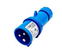 Prise industrielle droite mobile à trois cœurs PKX16M423 16 A 2P+E (Plug)