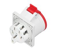 Prise Industrielle Étanche IP44, Connecteur Aviation 3P + E + N 32A AC 220-380V 240-415V - Haute Fiabilité, Protection Contre Poussière et Humidité, Usage Industriel et Agric