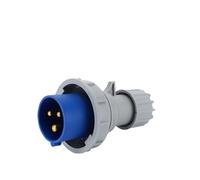 Prise industrielle étanche PCE IP67 prise européenne 3 cœurs 220v L bleu