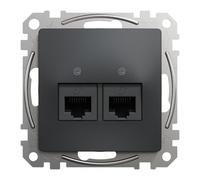 Prise informatique double Sedna Design et Elements SDD114462