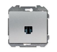 Prise Informatique RJ45 Alu Silver Delta IRIS