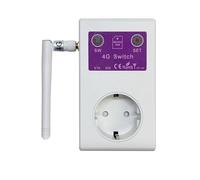 Prise Intelligente 4G GSM SMS, Télécommande, Capteur de Température, Interrupteur Marche/Arrêt, Prise 16 A, Contrôleur de Relais,a