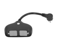 Prise intelligente extérieure Wi-Fi 2,4 GHz, fonctionnement indépendant avec prise AC110-240 V, configuration