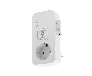 Prise Intelligente sans Internet/WiFi | Nécessite Carte SIM GSM/4G | Avec Capteur de Température et Contrôle à Distance via SMS, Appel ou APP | Notification Instantanée de Coupure