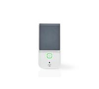 Nedis Prise intelligente SmartLife WIFIPO120EWT Gris/Blanc
