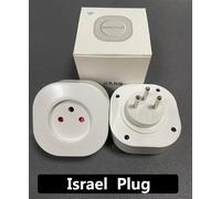 Prise Intelligente Wifi 16A,Prise De Courant Israélienne,Application Tuya,Maison Intelligente Pour Alexa Google Home Assistant,Fonction De Synchronisation De Commande Vocale.Type 1.1Pcs