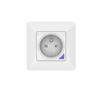 Prise intérieure encastrée 3000W connectée Wifi + Suivi de consommation + Compatible assistants vocaux