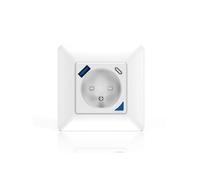 Prise intérieure encastrée 3000W & Ports USB-A + USB-C (20 W) connectée Wifi + Suivi de consommation + Compatible assistants vocaux