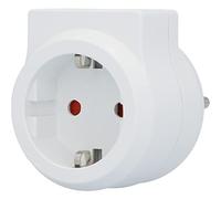 Prise intermédiaire avec 1 x Schuko, 1 x USB de type C et 2 x USB type A, 3,4 A, blanc