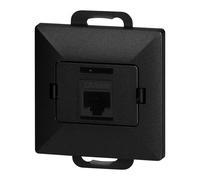 Prise Internet RJ45 Cat.6 Encastrée - Noir