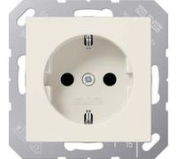 Prise Jung A1520KI 16 A 250 V avec protection tactile série A blanche neuve