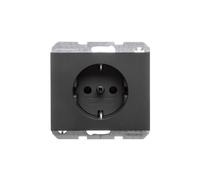 Prise K.1 SCHUKO anthracite mat 47157006 Berker K.1