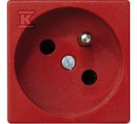 Prise K45 avec terre 16A/230V~, rouge Connect K02/6
