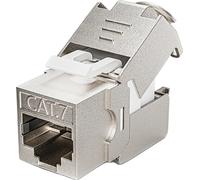 Prise Keystone RJ45 ZoeRax, montage sans outil, performances à haut débit, design épuré