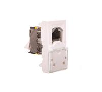 Prise M45 1 module RJ45 cat. Prises 6A UTP blanc 076571 LCS RJ