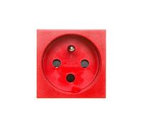 Prise M45 simple 16A rouge EGS 6120312