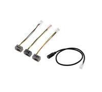 Prise mâle RJ9 4P4C vers prise jack femelle 3,5 mm pour casque