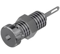 Prise miniature, non isolée Ø de la broche: 2 mm Hirschmann Test & Measurement MBU 1 935980165 argent