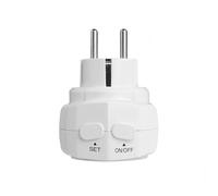 Prise Minuteur, Countdown Timer Prise da 24 Horas Minuteur Prise Electrique Rotation Programmateur Prise avec Interrupteur 3680W 16A pour Électroménagers