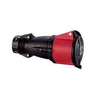 Prise droite femelle 32 Ampères 3P+N+T IP44 rouge - Legrand Hypra 52994 Rouge