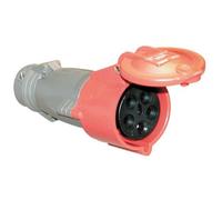 Prise mobile Hypra 32A - 3P+N+T - 380V~ à 415V~ - plastique - IP44