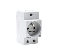 Prise modulaire 2P+T - SIEMENS - 16A - Blanc - Intérieur - Prêt à poser