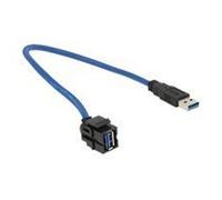 - Prise modulaire - 50 cm - USB Type A