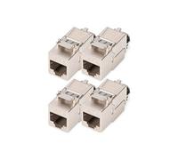 - Prise modulaire - CAT 8.1 - blindé - RJ-45 (pack de 4)