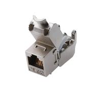 Prise modulaire - DIGITUS - DN-93615 - RJ-45 - Prêt à poser - Gris