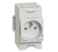 Legrand - Prise de courant modulaire avec terre 10A et 16A - 2,5 modules