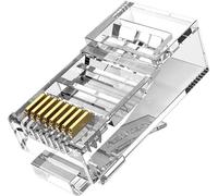 Prise modulaire Rj45 Cat6 Utp Vention Iddr0-50 Transparent Paquet de 50 pcs.