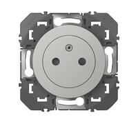 Prise modulaire sans commutateur aluminium 16A Legrand Dooxie 1 pièce