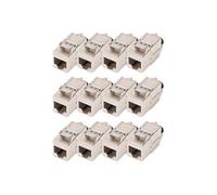 - Prise modulaire - tool-free mounting connection - CAT 8.1 - blindé - RJ-45 (pack de 12)
