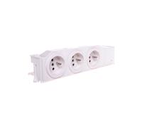 Prise modulaire triple 16A avec terre VZ00ASF