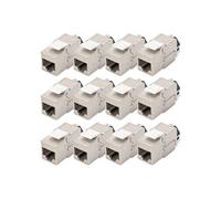 - Prise modulaire - with intelligent cable manager - CAT 6a - blindé - RJ-45 (pack de 12)
