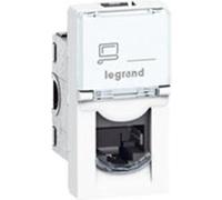 Legrand 076551 Prise Catégorie5e Utp Mosaic, 1 Module, Blanc