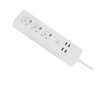 Prise multiple WLAN Tellur, 3 prises, 4 x USB 4 A, 2200 W, 10 A, 1,8 m