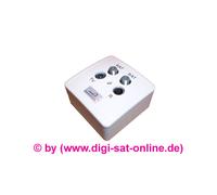 Prise Murale 4 Voies MX700 Prise Antenne SAT À Encastrer