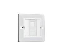 Multiprise et distributeur CEE Extel Prise murale à encastrer RJ45 (simple ou double) - Simple