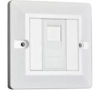 Prise murale à encastrer RJ45 (simple ou double) - Simple G