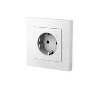 Prise Murale Connectée H2 EU Compatible Zigbee 3.0 Blanc
