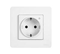 Prise murale connectée Tuya ZigBee EU, blanche